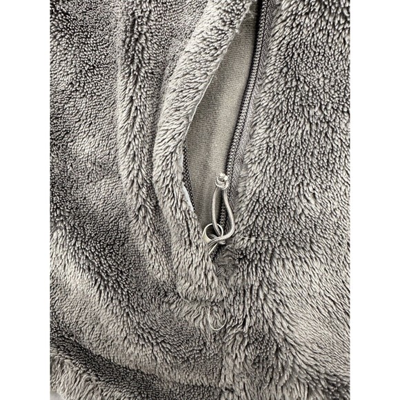 Unisex Navy / Gray The North Face Fleece Jacket-Size M good fair condition - Picture 6 of 8
